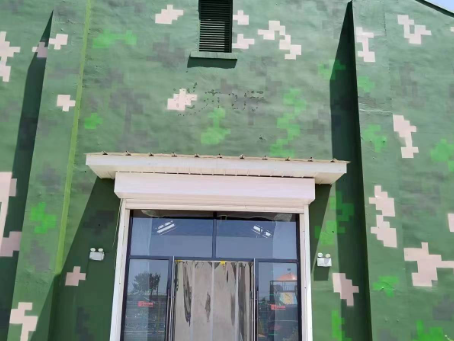 河西地面数码迷彩漆施工注意事项